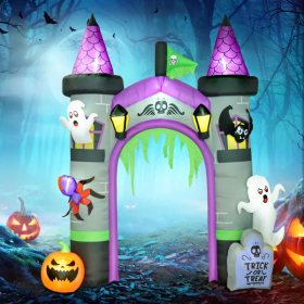 Inflatable Halloween Decoration (Color: Grey)