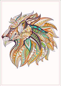 Each Piece Is Animal Shaped Christmas Gift Colorful Elephant Turtle Wooden Jigsaw Puzzles (Option: 4Style-A3)